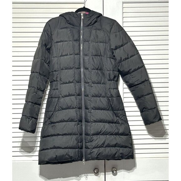 The North Face Women's Charcoal Gray Jenae 550 Down Puff Parka Coat Size M 3041 - Picture 9 of 13